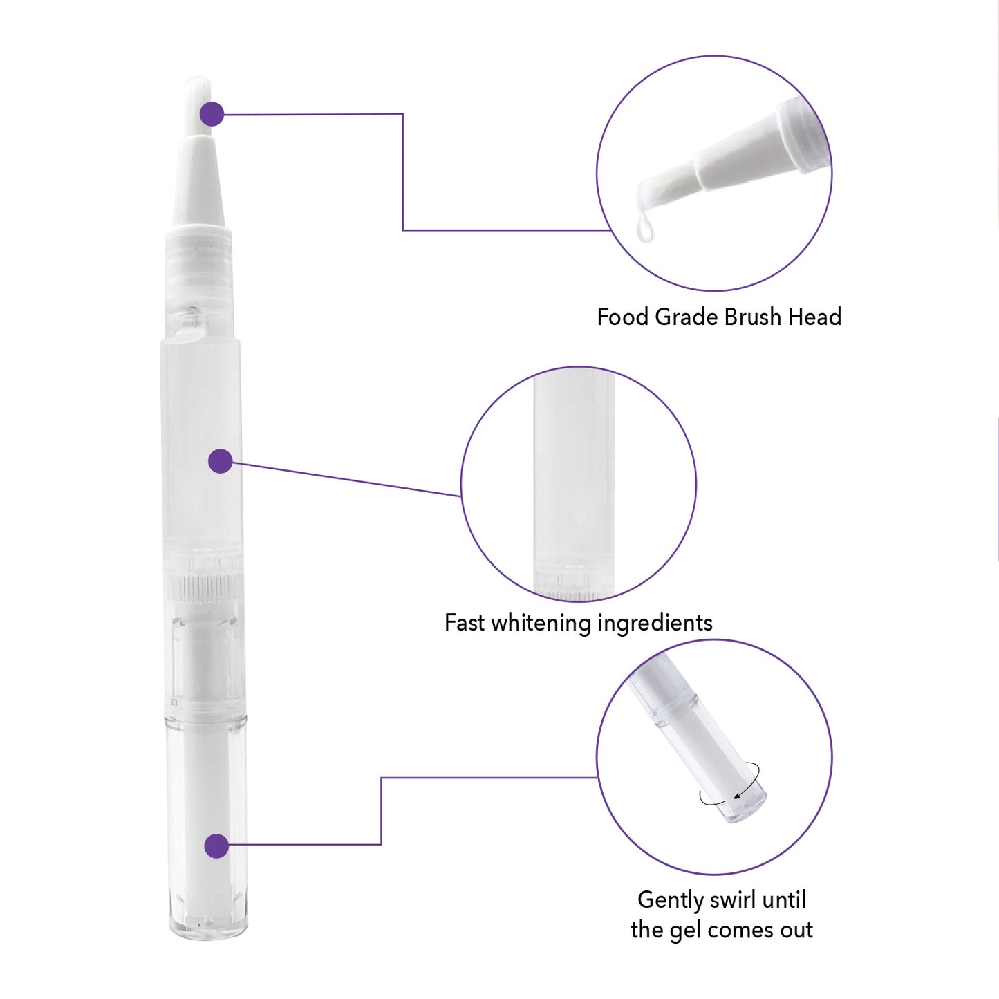 35% Carbamide Peroxide Teeth Whitening Gel Pen -2ml