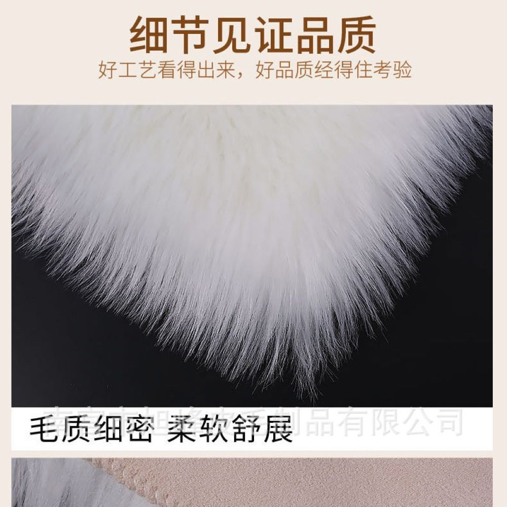 Luxury Faux Fur Throw Pillow | 6 Bold & Neutral Colors | Insert Included 3 sizes