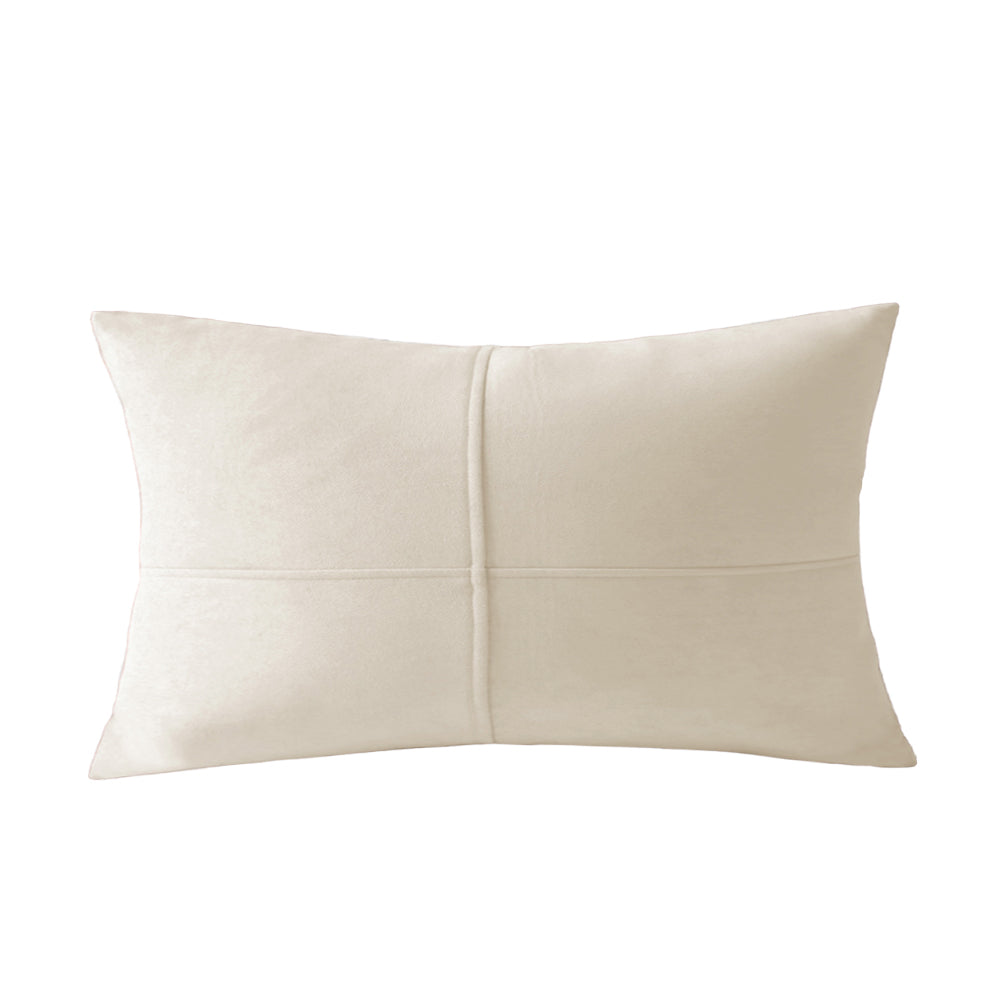 Cross Pattern Lumbar Support Throw Pillow (With or Without Inserts) size 12"x20" set of 2