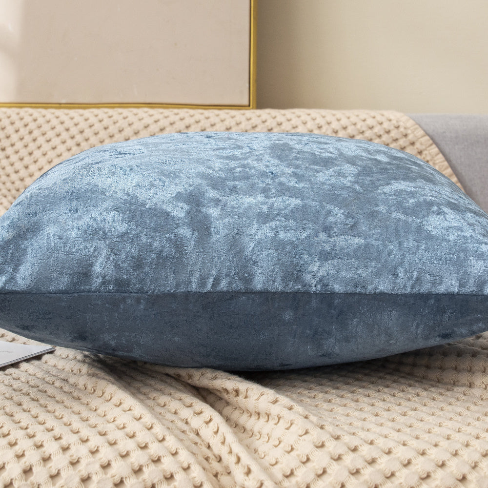 Set of 2 Velvet Home Decoration Throw Pillows (With or Without Inserts) size 18"x18'