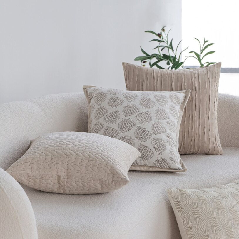 Tranquil Touches: Pack of 1 Throw Pillow with Insert size of 18"x18"