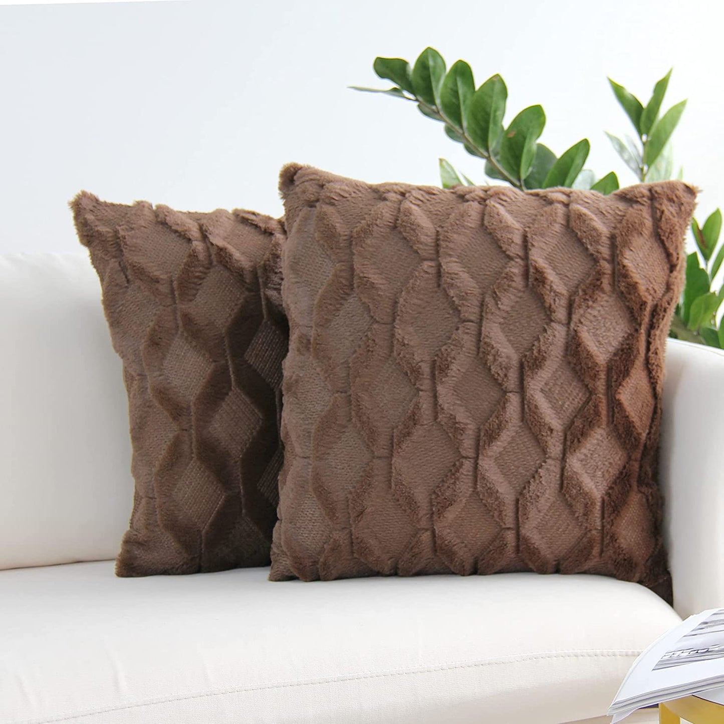 Throw Pillow Covers Wide Variety of Colors(With/Without Insert) size 18"x18"