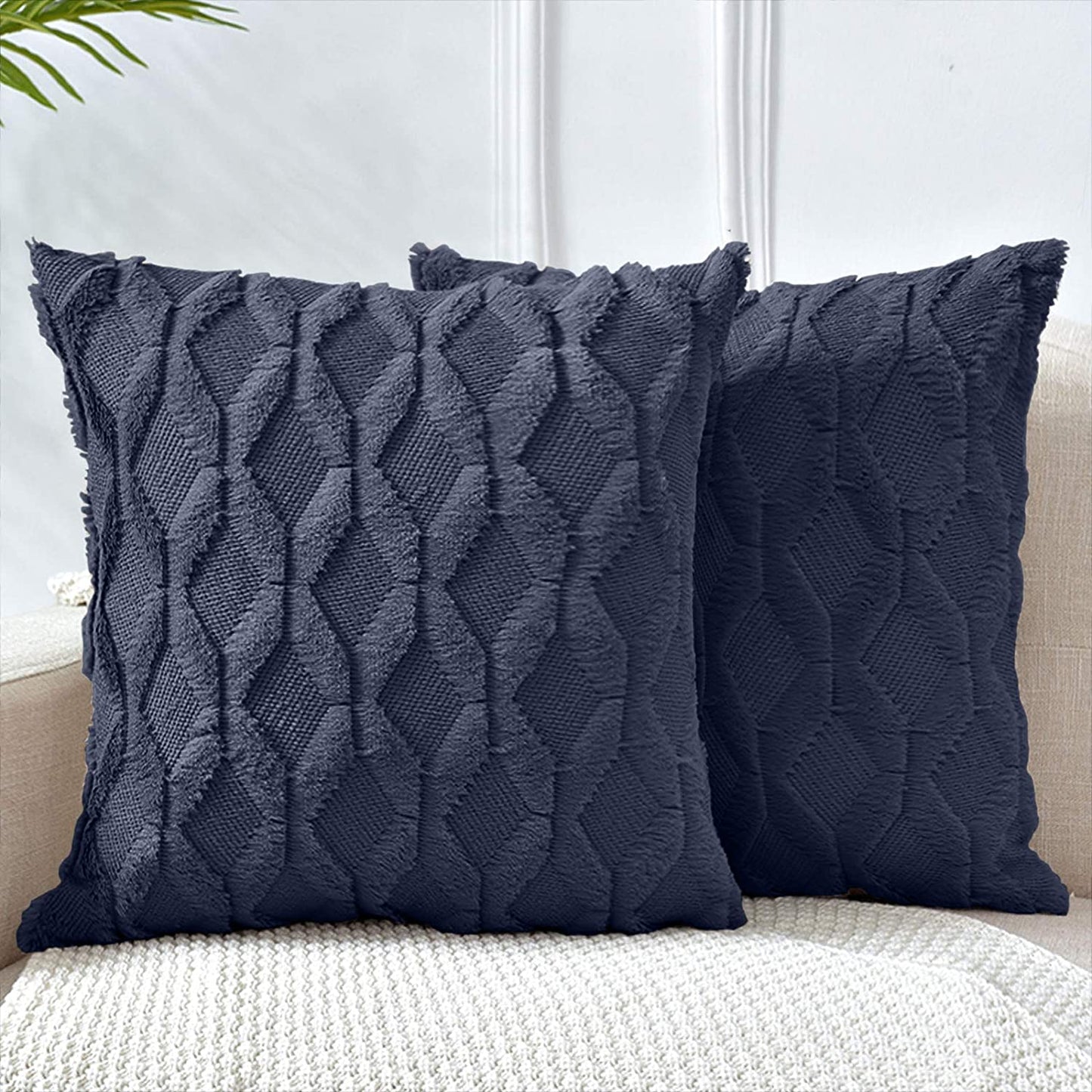 Throw Pillow Covers Wide Variety of Colors(With/Without Insert) size 18"x18"