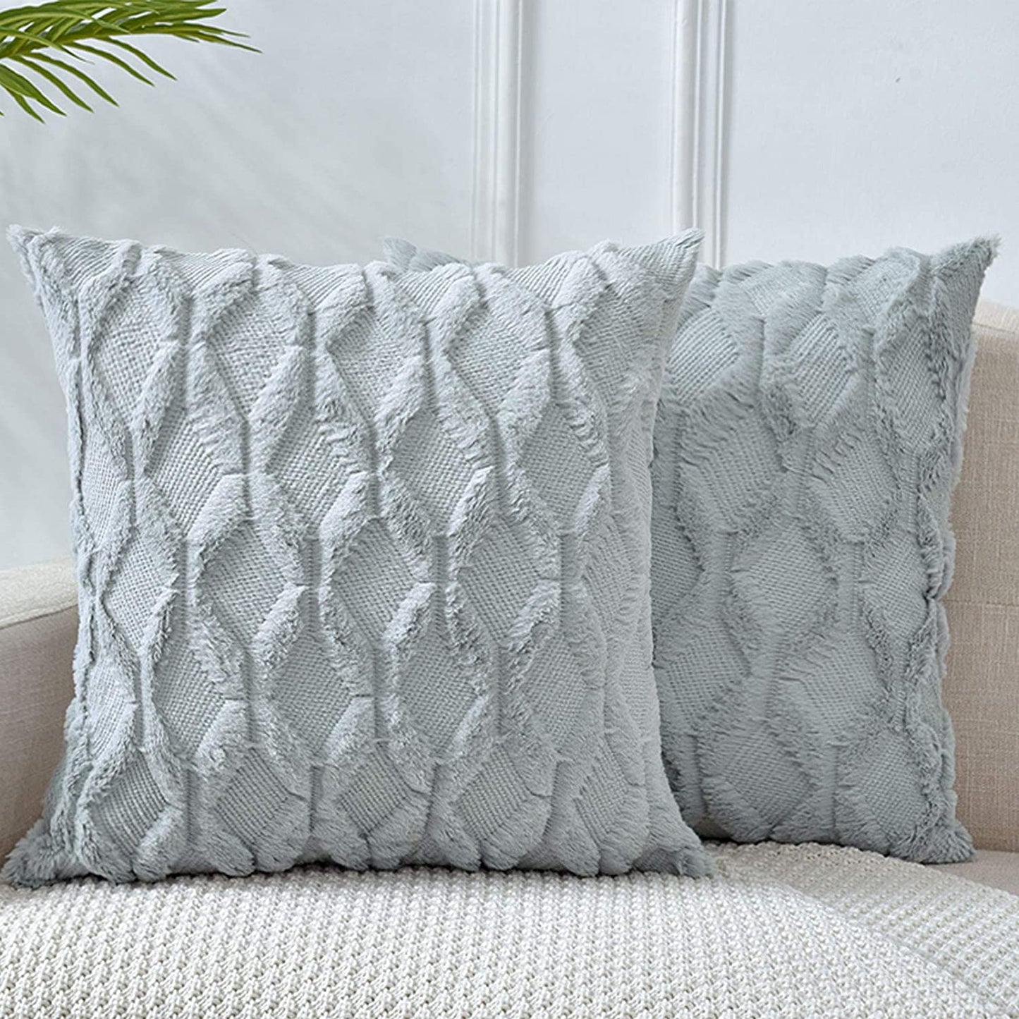 Throw Pillow Covers Wide Variety of Colors(With/Without Insert) size 18"x18"