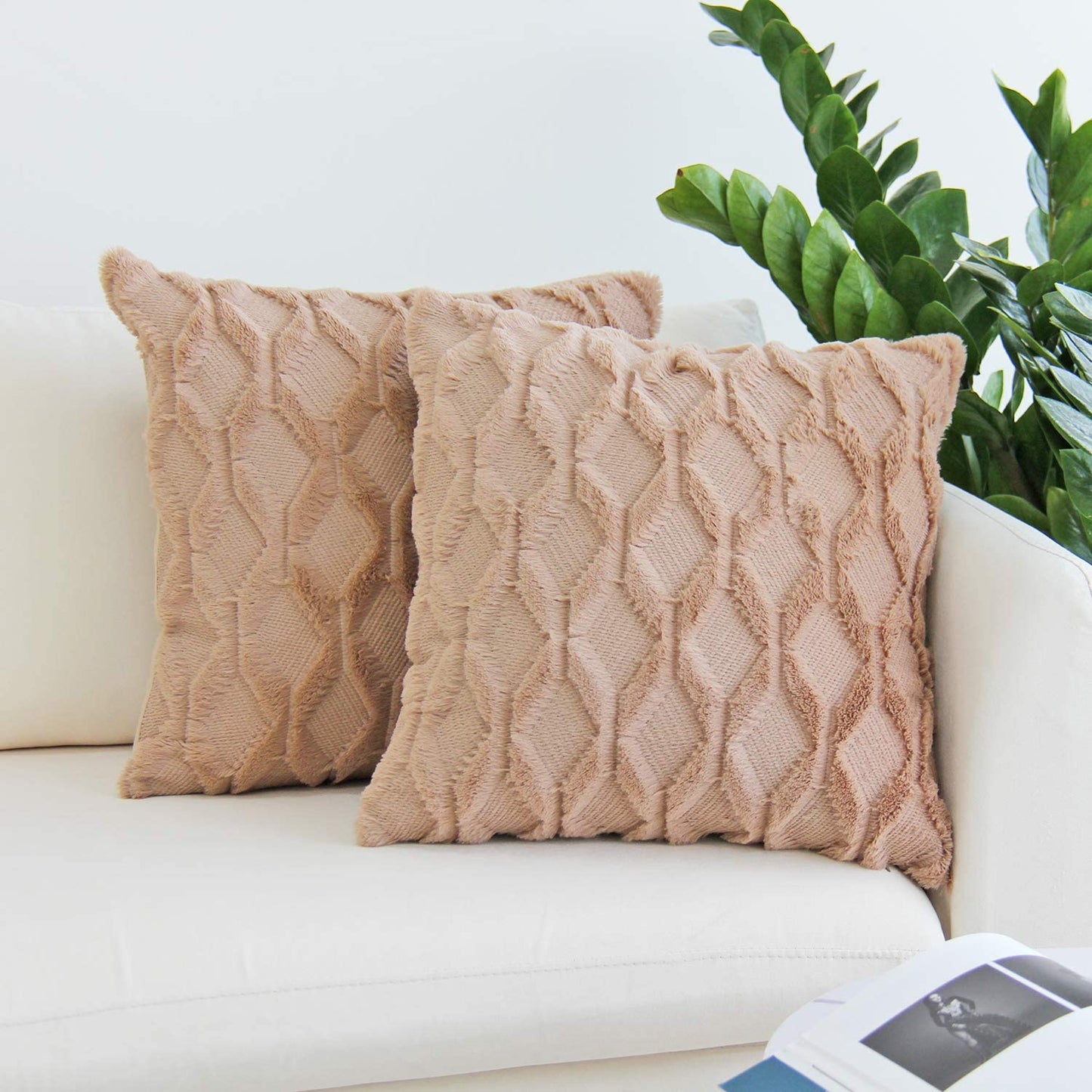 Throw Pillow Covers Wide Variety of Colors(With/Without Insert) size 18"x18"