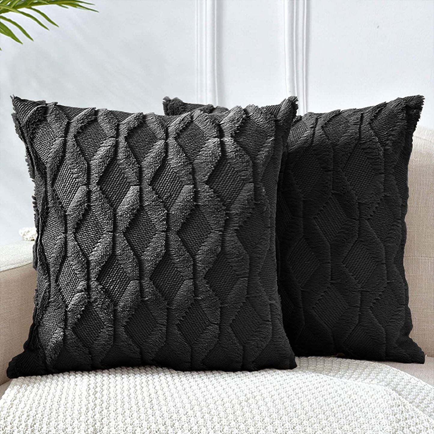 Throw Pillow Covers Wide Variety of Colors(With/Without Insert) size 18"x18"