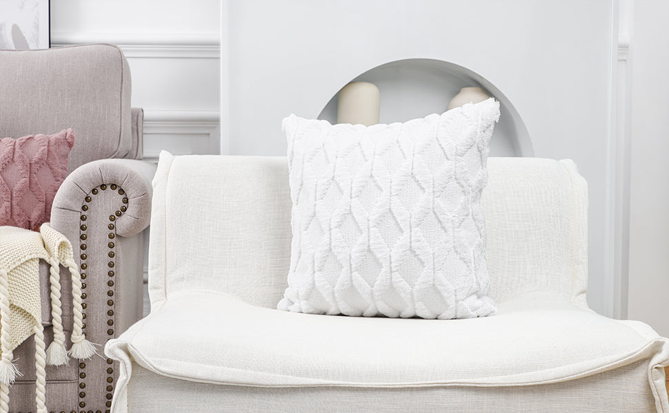 Throw Pillow Covers Wide Variety of Colors(With/Without Insert) size 18"x18"