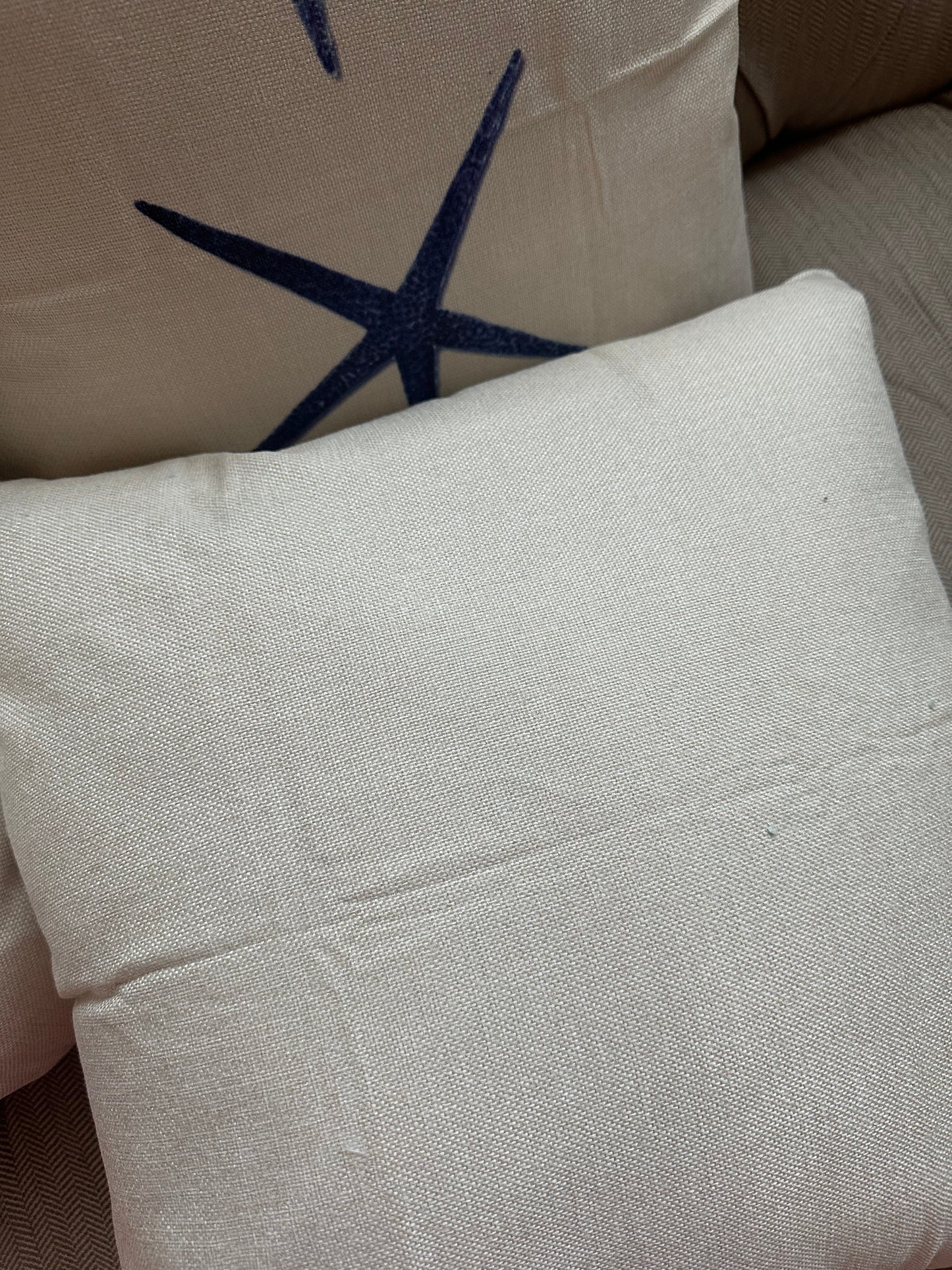 Square Cloth Pillow Covers with Ocean themes pack of 18"x18"(With or Without Inserts)