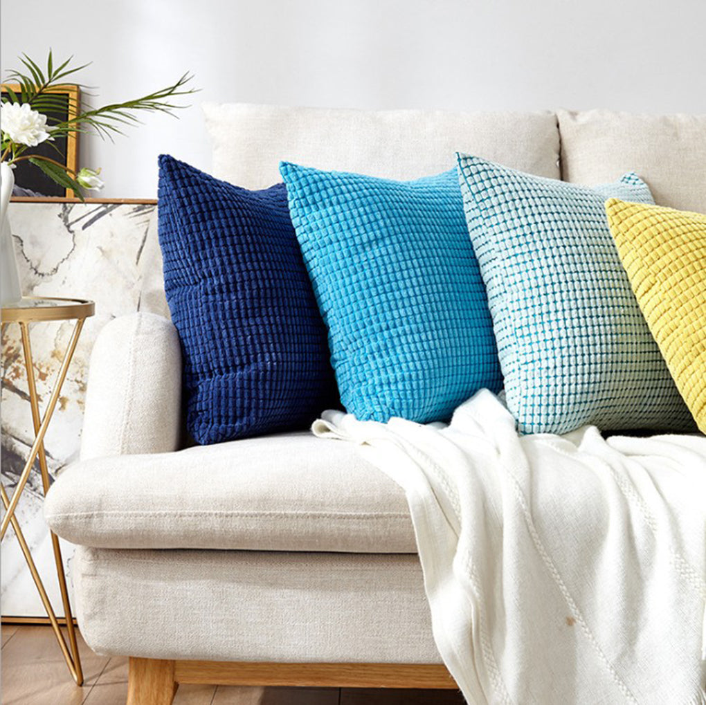 Set of 2 Polyester Blend soft hand feeling Throw Pillow Covers only