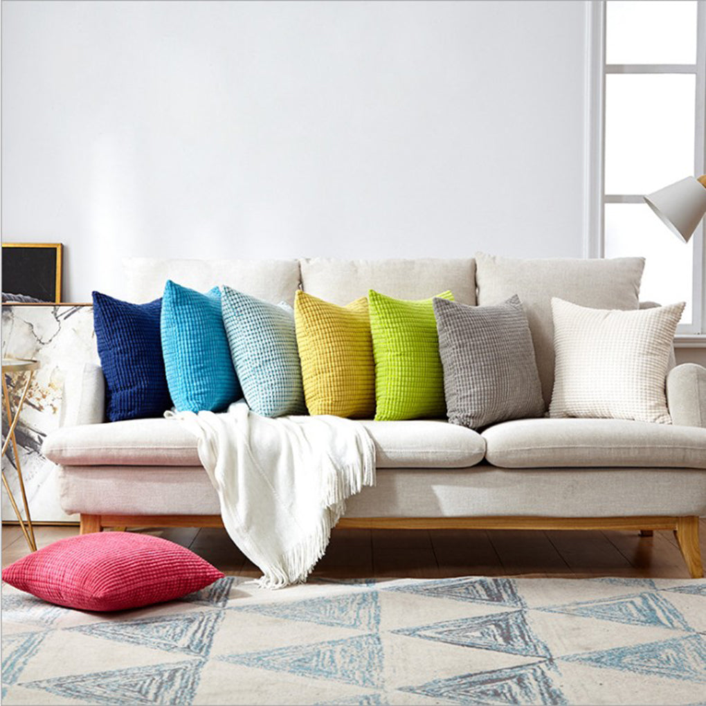 Set of 2 Polyester Blend soft hand feeling Throw Pillow Covers only