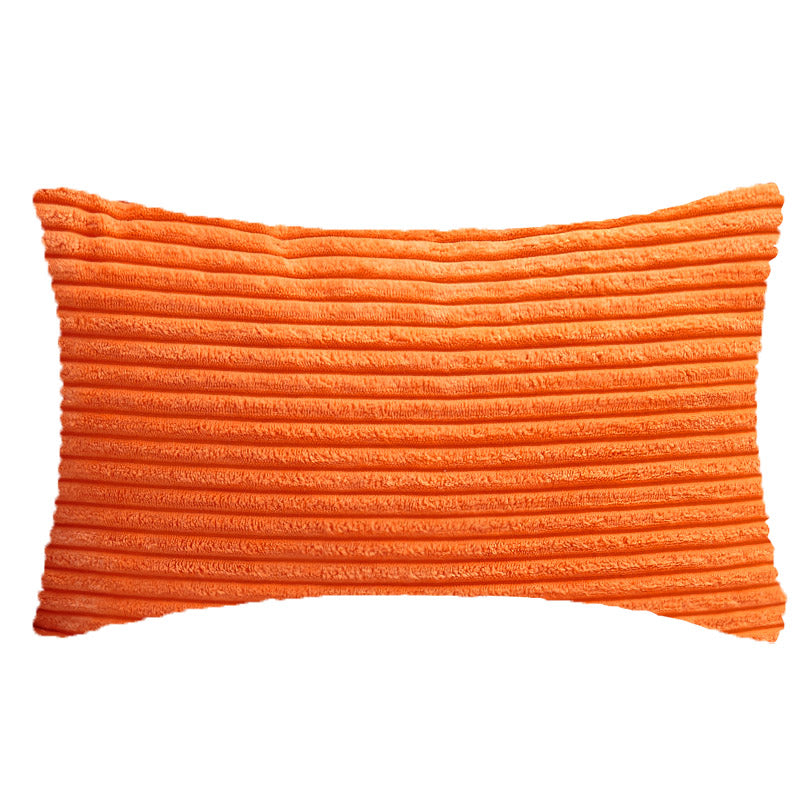 Stripe Throw Pillow (With Insert) 4 size options Elevate your decor with our opulent throw pillow, complete with a premium insert. Crafted from luxurious velvet, it exudes an air of sophistication and offers a soft touch.