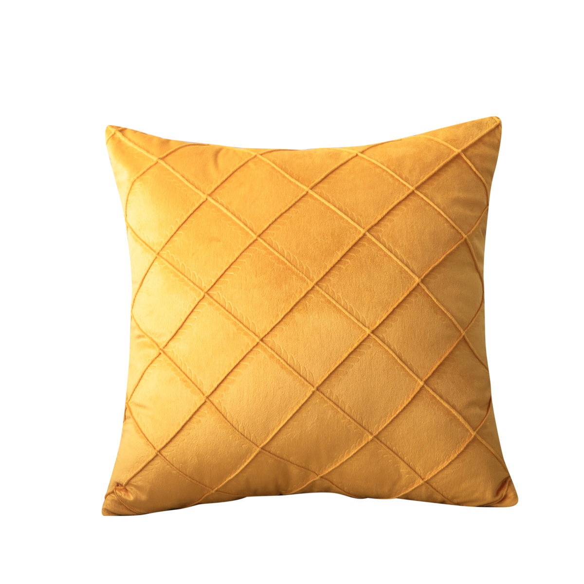 Velvet Decorative FULL Throw Pillow set (With insert) 18x18 inches, pack of 1 throw pillow