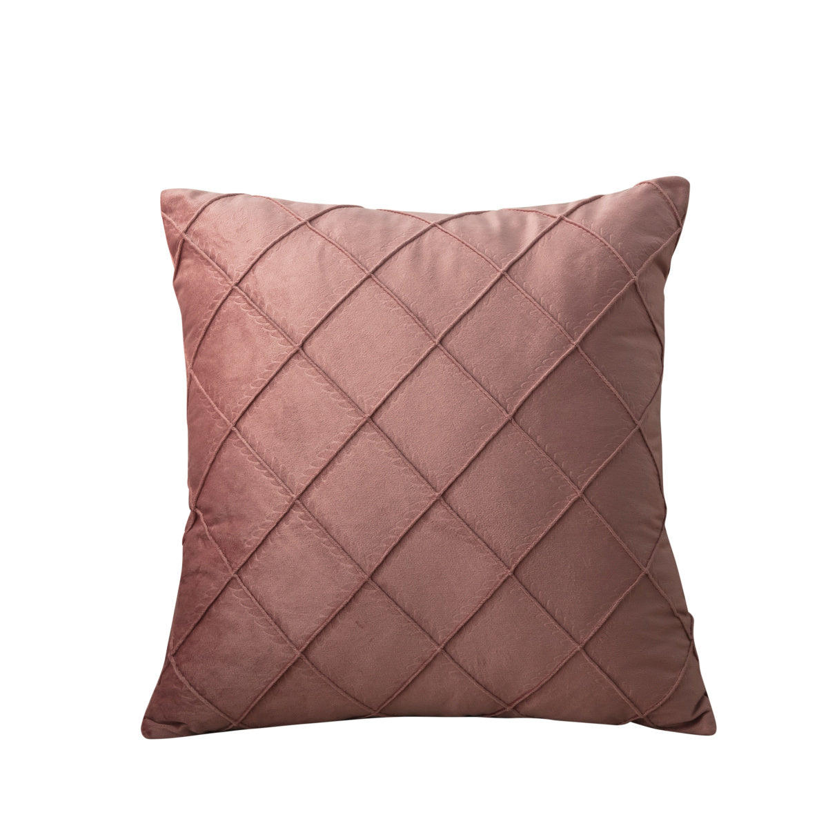 Velvet Decorative FULL Throw Pillow set (With insert) 18x18 inches, pack of 1 throw pillow