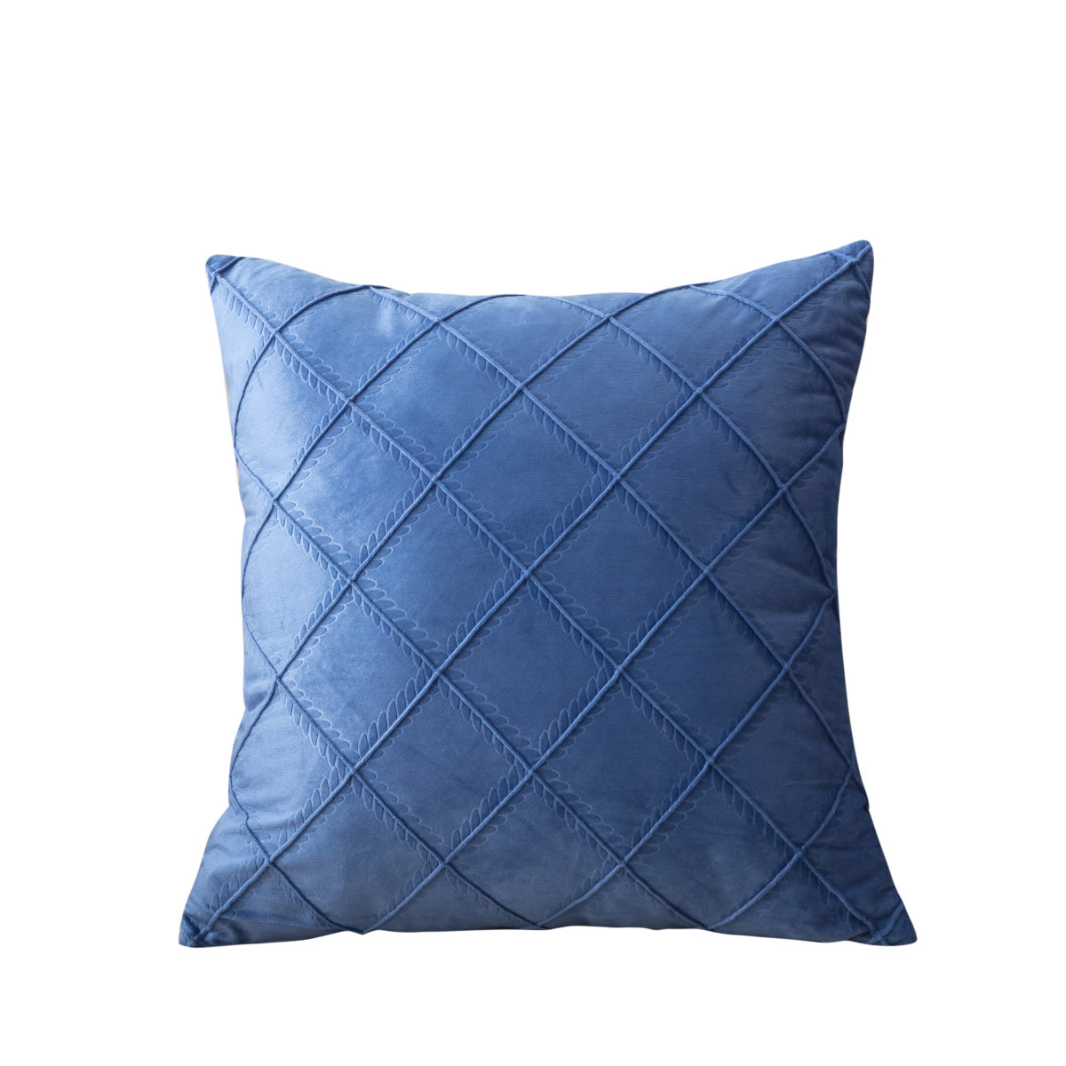 Velvet Decorative FULL Throw Pillow set (With insert) 18x18 inches, pack of 1 throw pillow