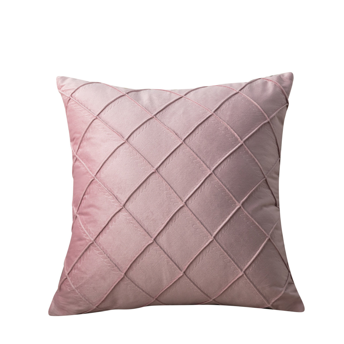 Velvet Decorative FULL Throw Pillow set (With insert) 18x18 inches, pack of 1 throw pillow