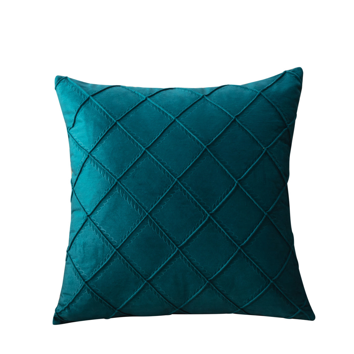Velvet Decorative FULL Throw Pillow set (With insert) 18x18 inches, pack of 1 throw pillow