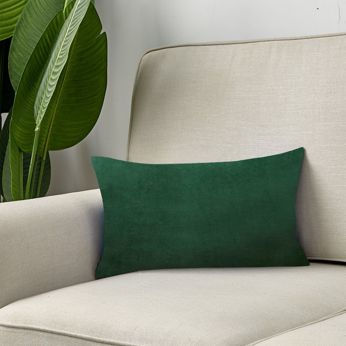 Set of 2 Velvet Solid Colors Throw Pillow Covers (With or Without Inserts) 3 sizes