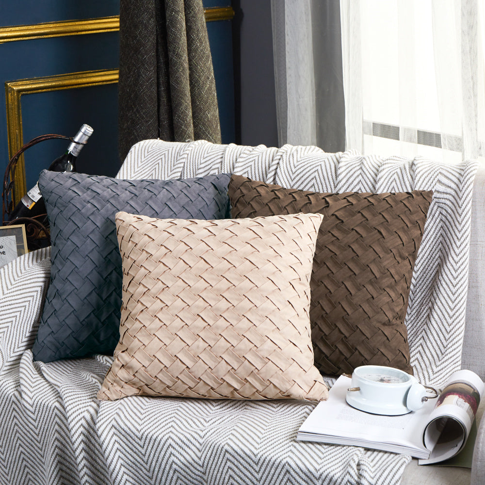 Set of 2 3D Throw pillows (With or Without Inserts) 2 sizes