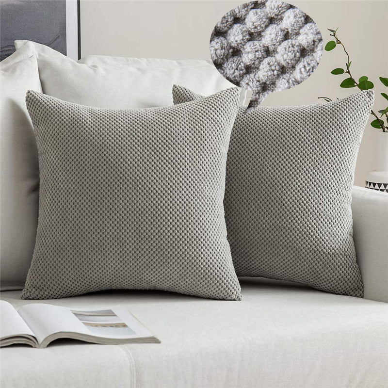 Set of 2 Cross shape Solid Color Pillows (With or Without Inserts) size 18"x18"