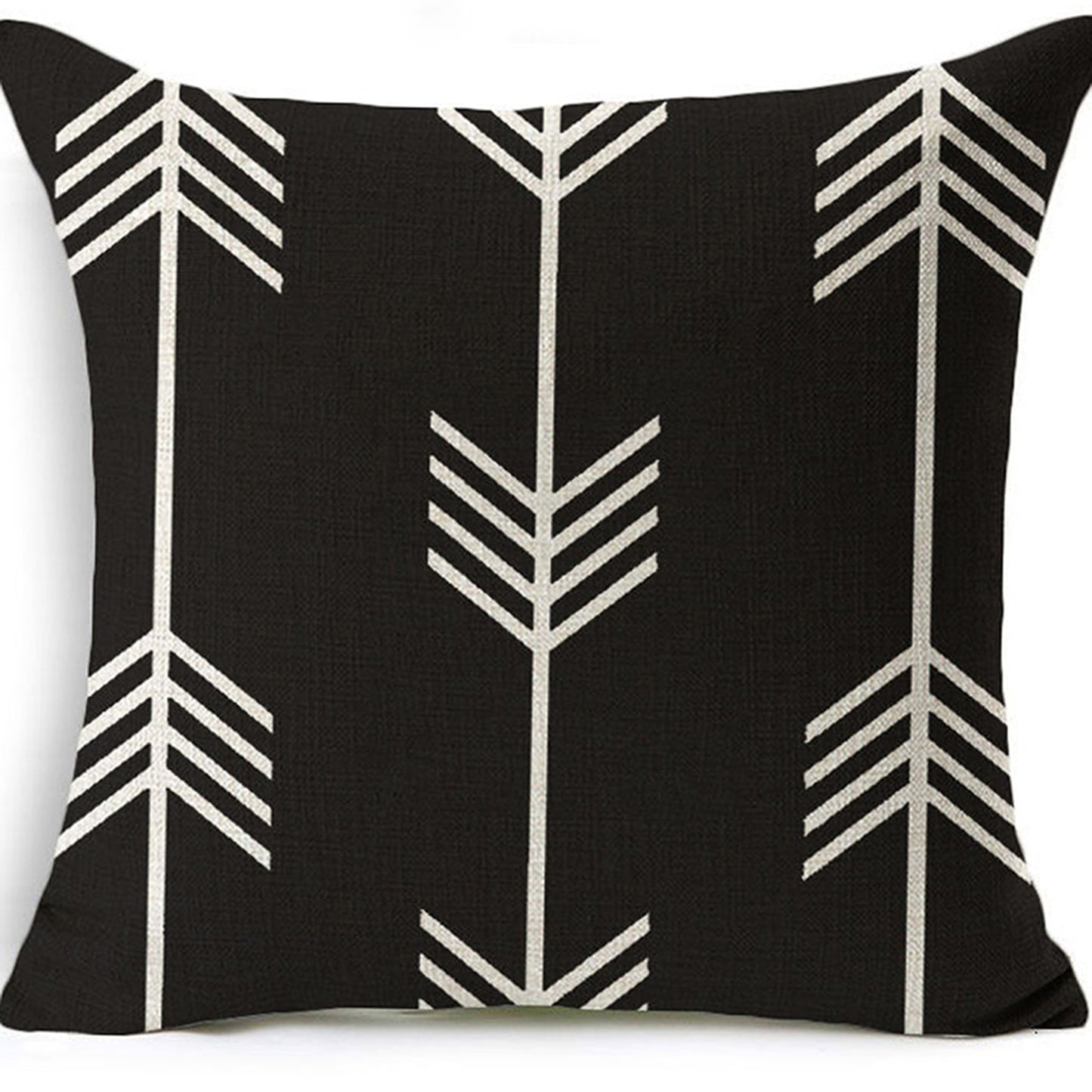 Set of 2 18"x18" square throw pillow geometric images covers only or with inserts