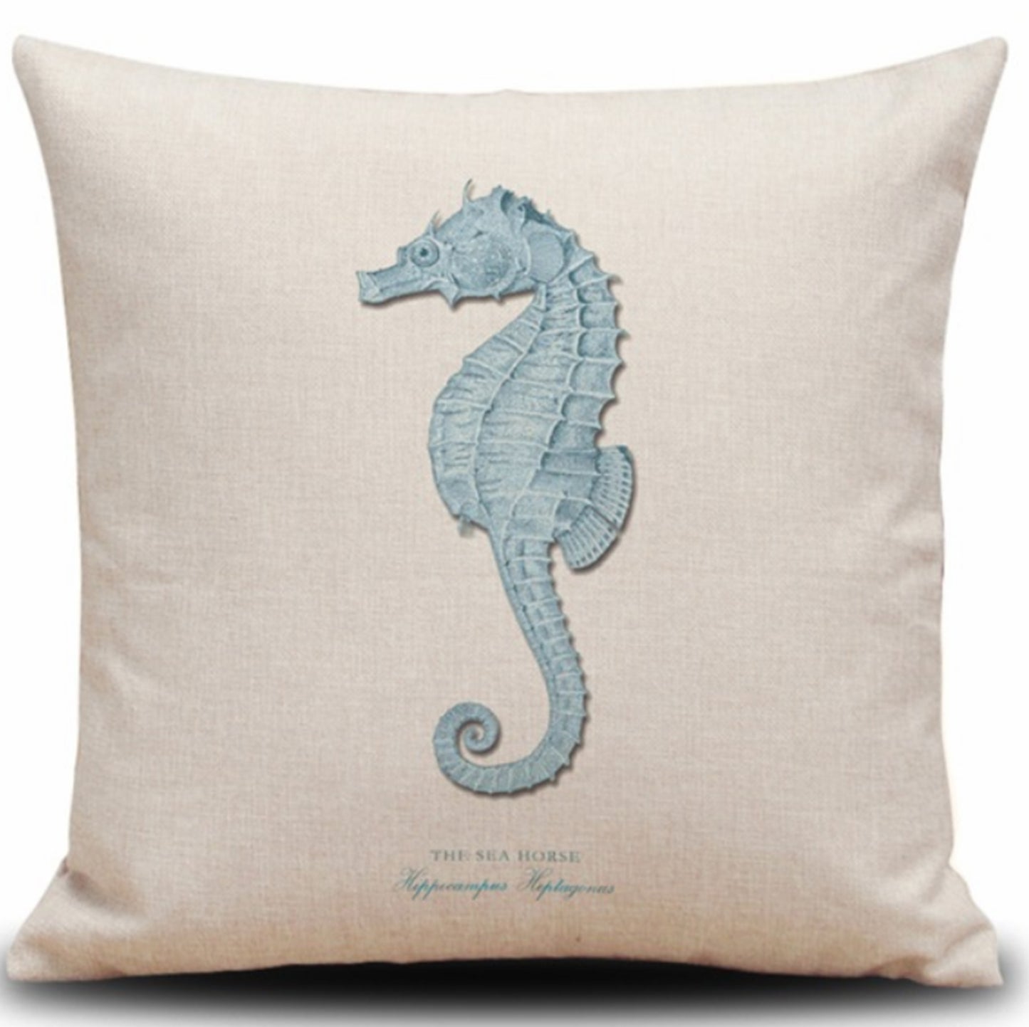 Square Cloth Pillow Covers with Ocean themes pack of 18"x18"(With or Without Inserts)