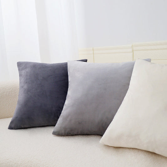 22"x22" grand velvet throw pillow | 13 bold & neutral colors | 800g insert included