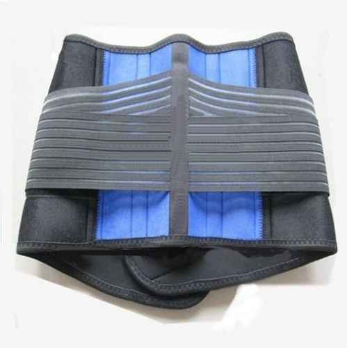 [SMALL belt] deluxe double pull neoprene lumbar support belt lower back support brace exercise belt 9 sizes from small to 6xl. ships from dallas texas