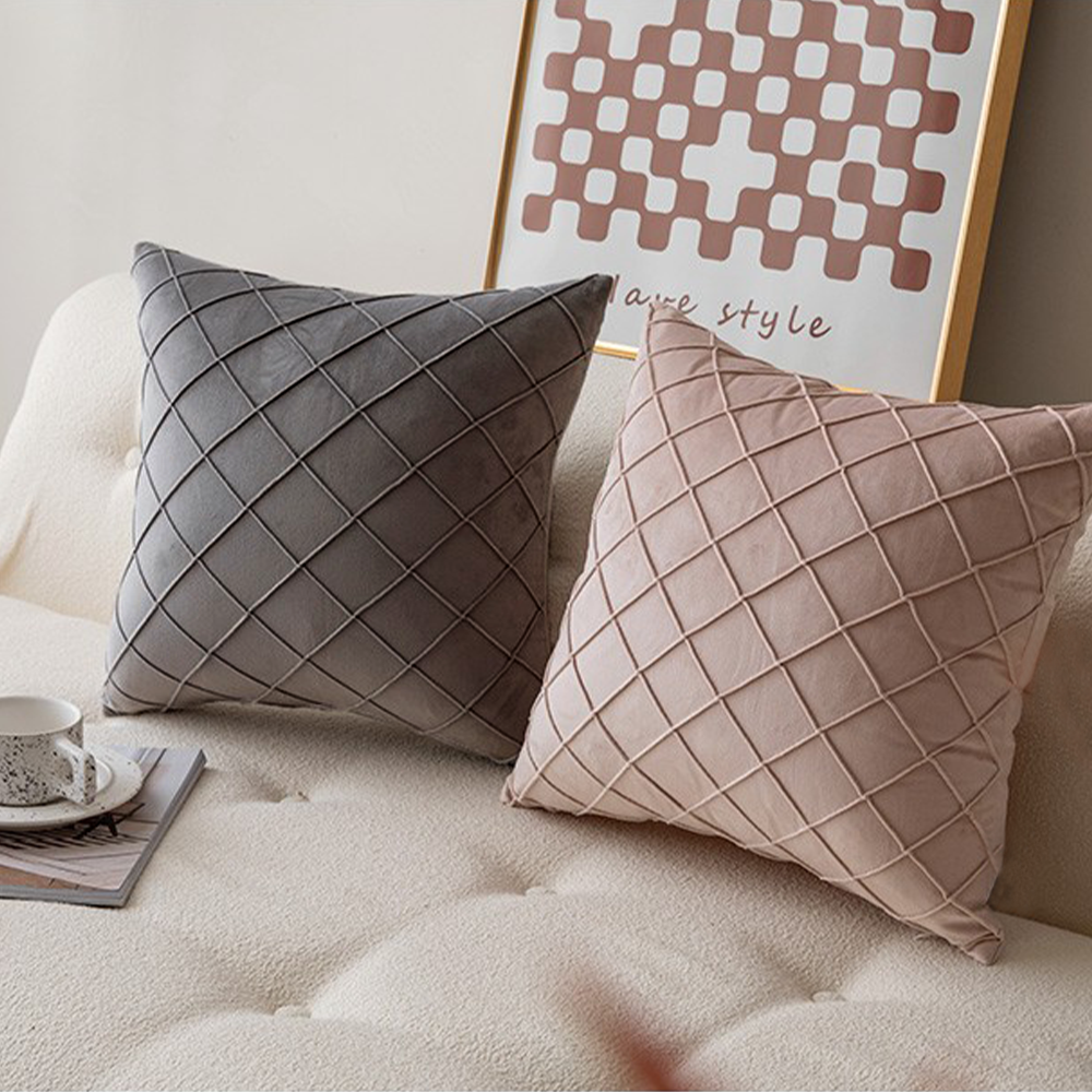 [IN171/13+26] Beautiful combination Set of 2 Pillow Covers With Inserts II