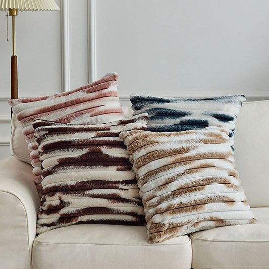 [IN combo 181 set 1-4] combo set of 4 polyester blend throw square pillow cover & insert (double sides)