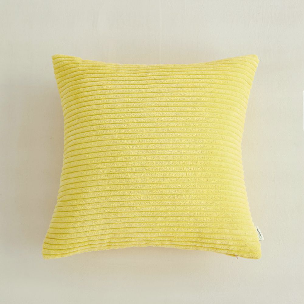 [IN1XT1-02] Velvet Stripe Throw Pillow (With Insert) 7 size options