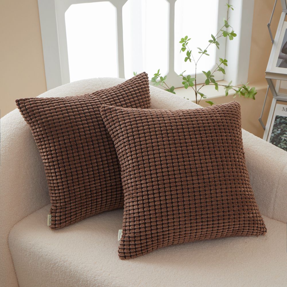 [IN-1XZT-T10-1] Polyester Blend soft hand feeling Throw Pillow (With insert) 11 size options