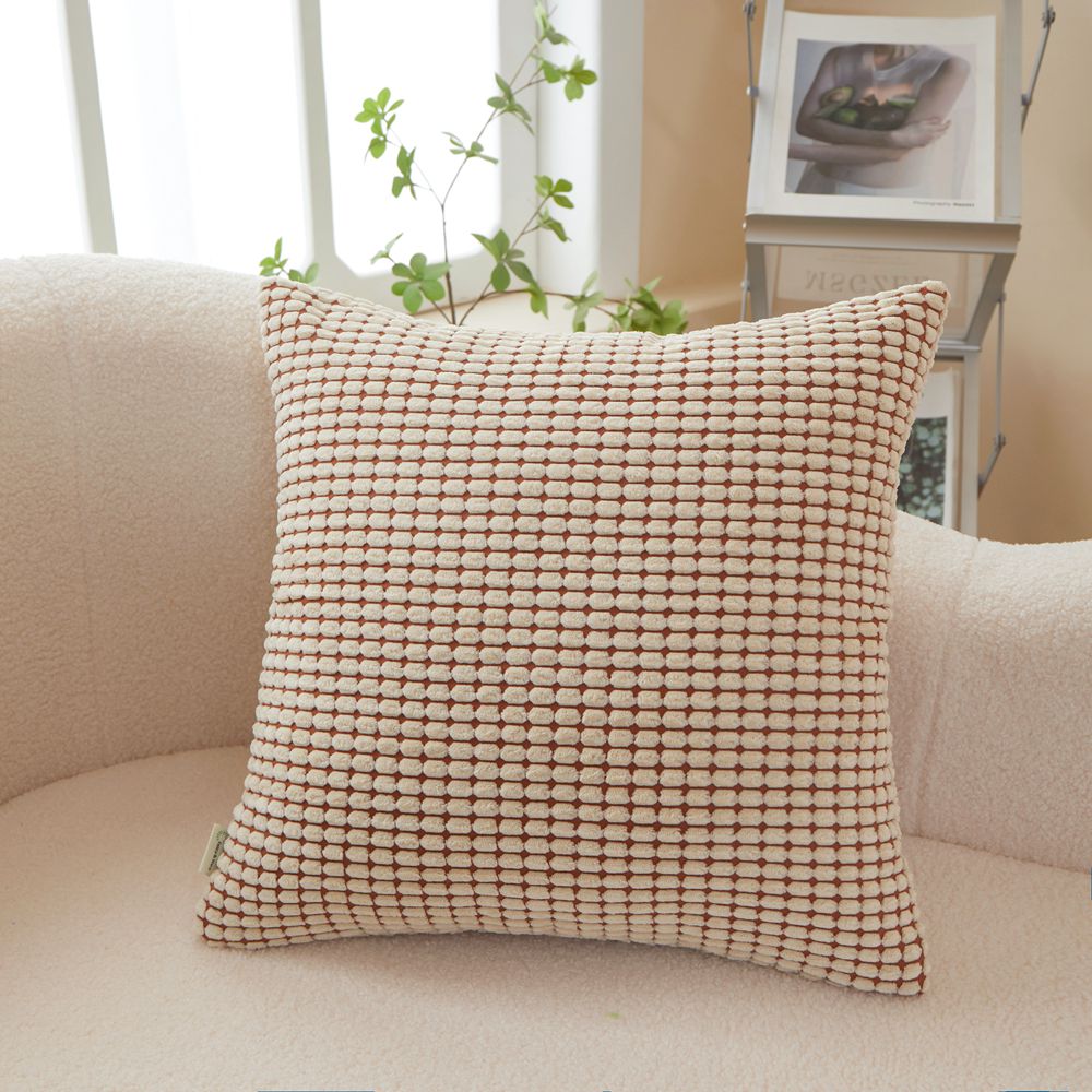[IN-1XZT-T10-1] Polyester Blend soft hand feeling Throw Pillow (With insert) 11 size options