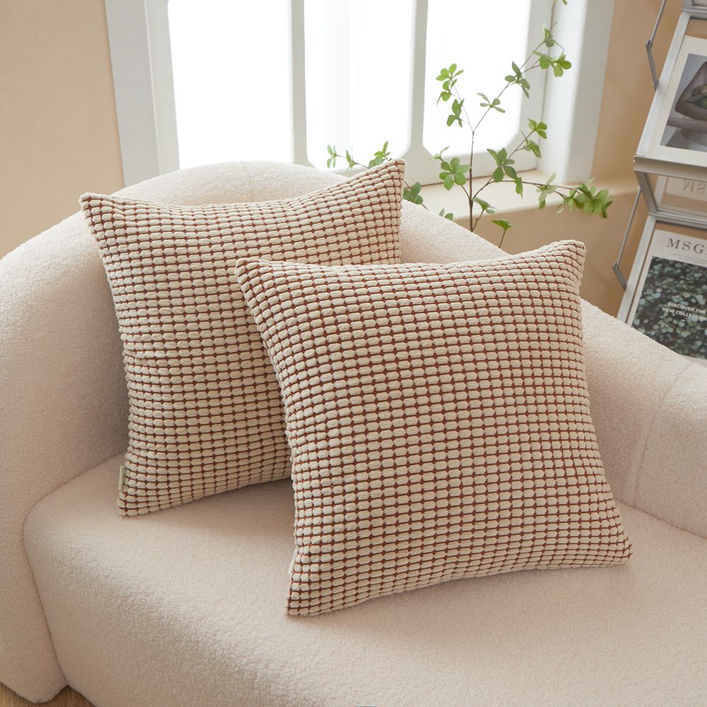 [IN-1XZT-T10-1] Polyester Blend soft hand feeling Throw Pillow (With insert) 11 size options
