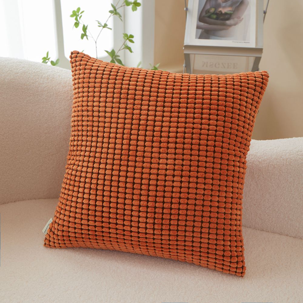 [IN-1XZT-T10-1] Polyester Blend soft hand feeling Throw Pillow (With insert) 11 size options