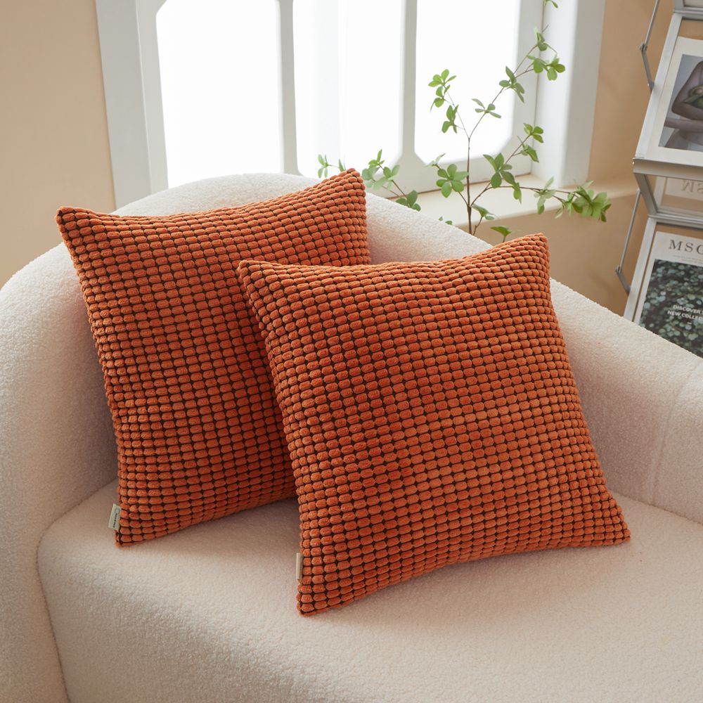 [IN-1XZT-T10-1] Polyester Blend soft hand feeling Throw Pillow (With insert) 11 size options
