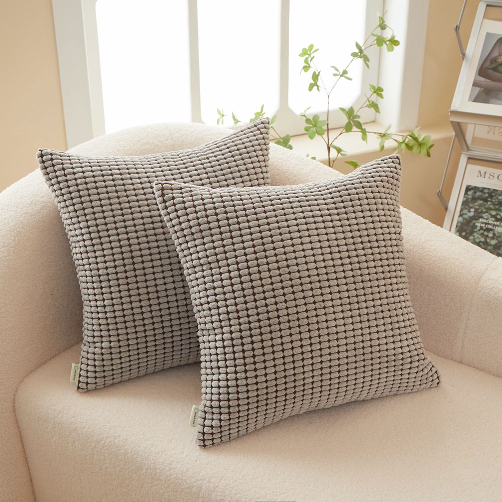 [IN-1XZT-T10-1] Polyester Blend soft hand feeling Throw Pillow (With insert) 11 size options