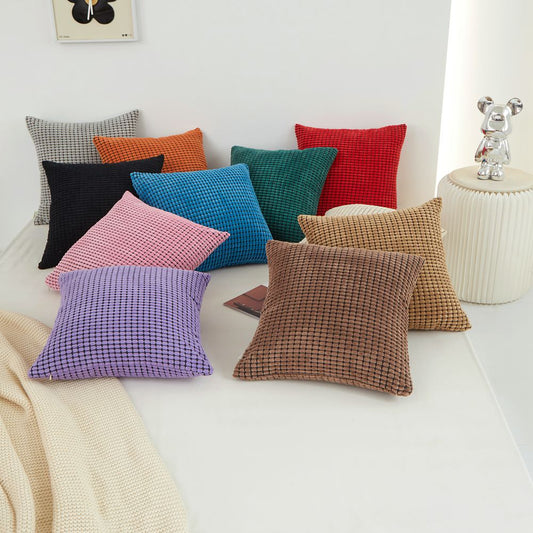 Set of 2 Polyester Blend soft hand feeling Throw Pillows (With or Without Inserts) 11 size options