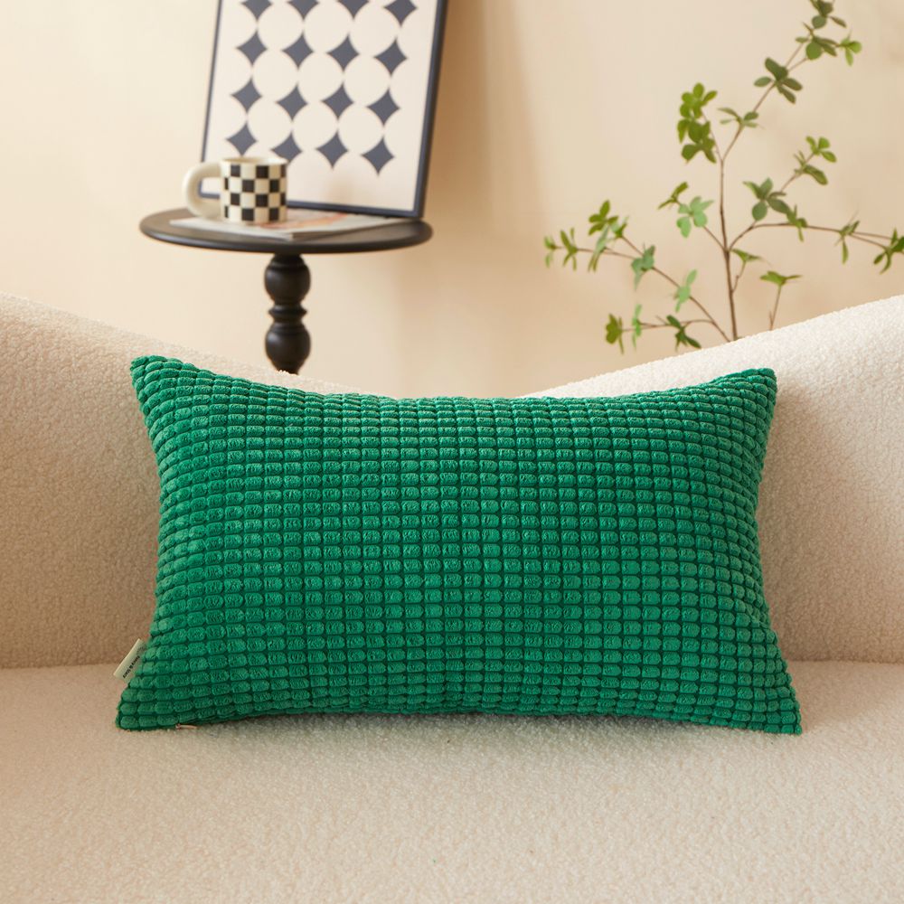[IN-1XZT-T13-27] Polyester Blend soft hand feeling Throw Pillow (With insert) 6 size options size 18"x18"