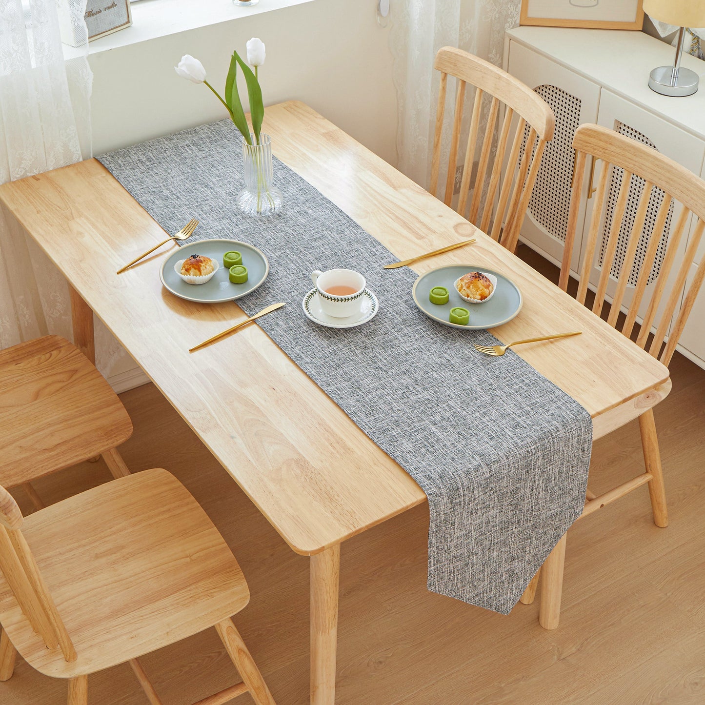 [TRT-5 Pink] TRT Table Cloth Triangle Edges