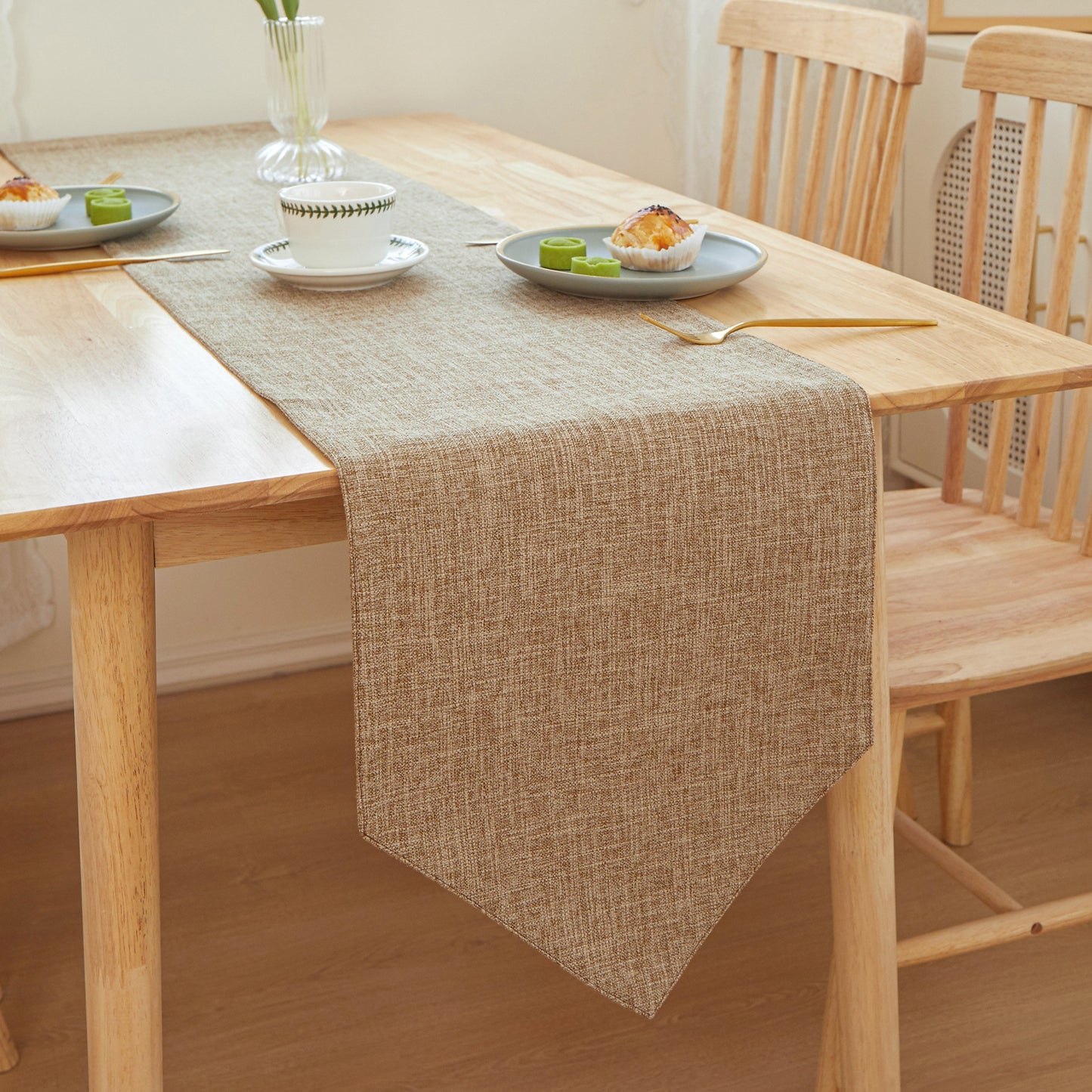 [TRT-7 Beige] TRT Table Cloth Triangle Edges