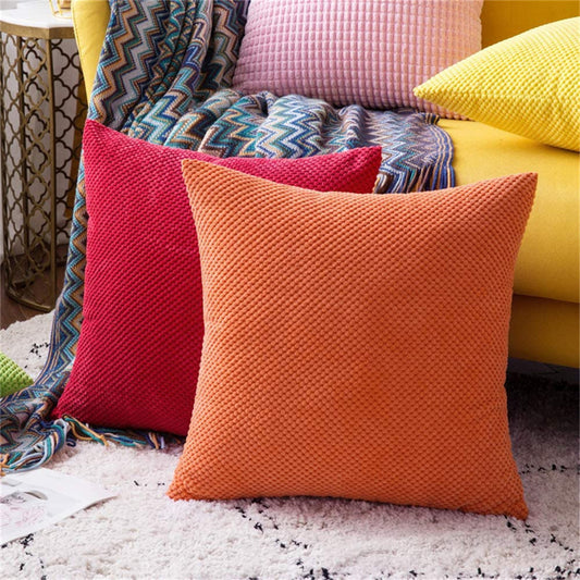 [IN122/4+6] Set of 2 Beautiful combination Pillow Covers With Inserts IV