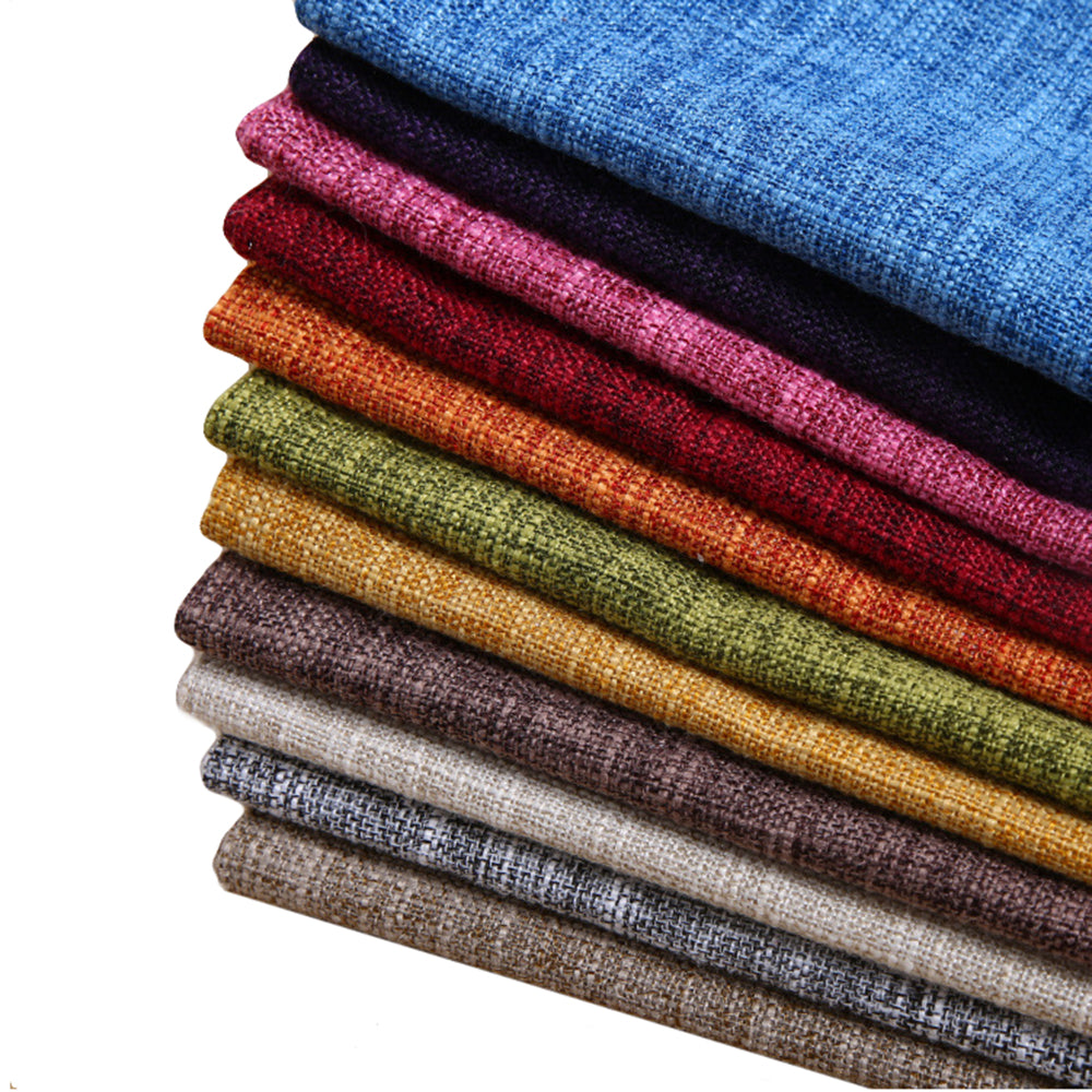 18''x18'' textured solid throw pillow | 12 colors  rustic linen-look weave | farmhouse & modern accent | insert included