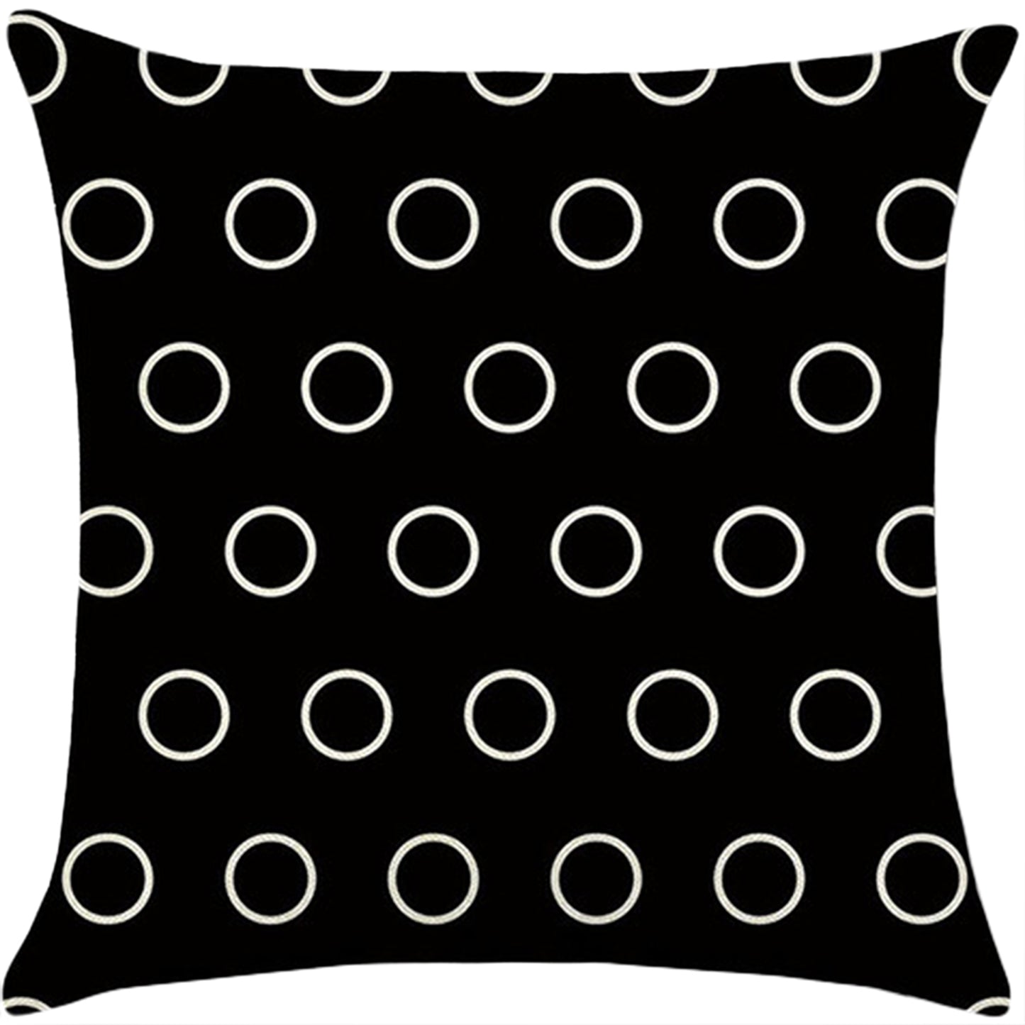 18''x18'' geometric print throw pillow | 18 designs modern & minimalist patterns | chic monochrome accent | insert included