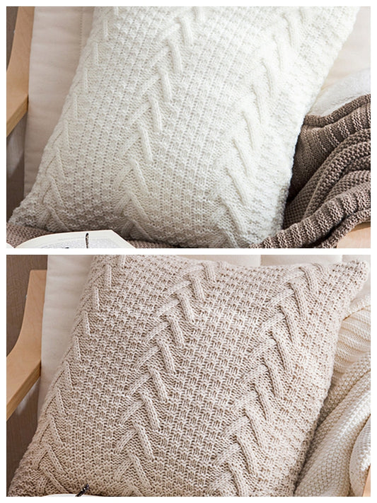 [INZT27/1+4] Set of 2 Beautiful combination Pillow Covers With Inserts V