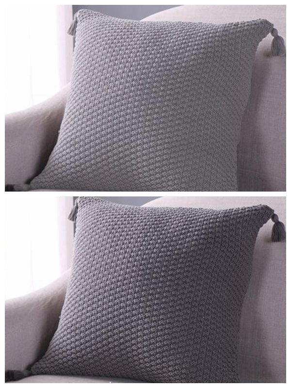 [INZT27/1+4] Set of 2 Beautiful combination Pillow Covers With Inserts V
