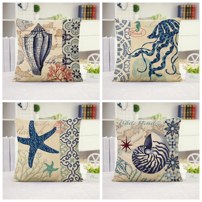 [IN67 1-4] New Combo Set of 4 Pillow Covers With Inserts II
