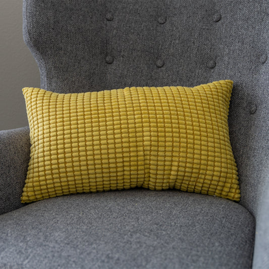 12''x20'' Soft Chenille Dot Throw Pillow | 8 Colors – Plush Textured Design | Cozy Modern Lumbar Accent | Insert Included