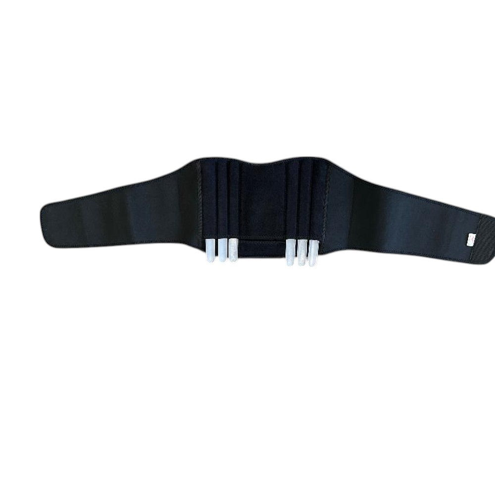Back support belt HIGH QUALITY BREATHABLE MATERIAL: Durable, lightweight, breathable, flexible, moisture-wicking elastic cotton blend fabric that keeps the body cool, dry and comfortable, and provides stability without restricting movement