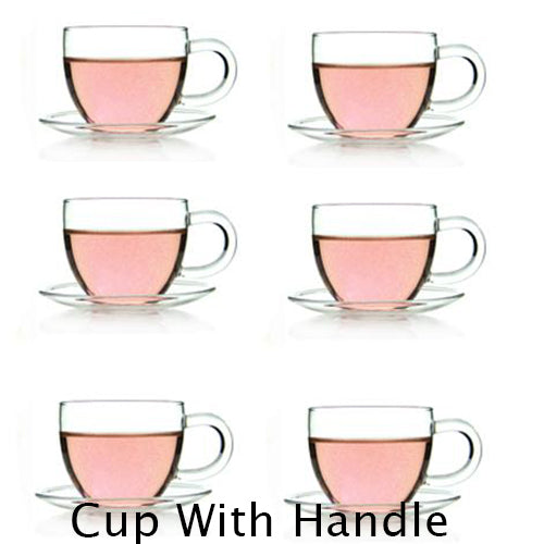 [TEA set#2] teapot with infuser + warmer and 6 single layer cups with cup placers