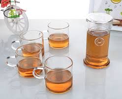 6 Cups with Handles